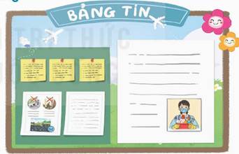 CHÀO CỜ: SẢN PHẨM BẢO TỒN CẢNH QUAN THIÊN NHIÊN- Trưng bày các sản phẩm tuyên truyền bảo tồn cảnh quan thiên nhiên- Chia sẻ ý nghĩa của sản phẩm đóGợi ý:Các sản phẩm tuyên truyền bảo tồn cảnh quan thiên nhiên:   HOẠT ĐỘNG GIÁO DỤC: LẬP KẾ HOẠCH KHẢO SÁT THỰC TRẠNG MÔI TRƯỜNG QUANH EM1. Xác định dấu hiệu ô nhiễm môi trường và nguyên nhân- Chia sẻ về dấu hiệu ô nhiễm môi trường ở những nơi mà em quan sát được- Nêu những nguyên nhân gây ô nhiễm môi trường.Gợi ý:- Dấu hiệu ô nhiễm môi trường mà em quan sát được:+ Khói bụi mù mịt+ Rác thải tràn đầy bờ sông+ Dòng sông, suối đen và hôi- Những nguyên nhân gây ô nhiễm môi trường:+ Do những hành vi thiếu ý thức của người dân+ Do chất thải chưa được xử lí đúng cách từ các nhà máy, cơ sở sản xuất. 2. Xây dựng kế hoạch khảo sát thực trạng môi trường- Thảo luận về lựa chọn nội dung, địa điểm, phương pháp, phương tiện khảo sát- Lập kế hoạch và phân công nhiệm vụ thực hiện.Gợi ý:- Xây dựng kế hoạch khảo sát thực trạng môi trường:+ Nội dung: tìm dấu hiệu ô nhiễm môi trường+ Địa điểm: khu vực gần trường học, gần nơi ở,…+ Phương pháp: quan sát hiện trường, phỏng vấn người dân+ Phương tiện: sổ ghi chép, máy ảnh, điện thoại.- Lập phiếu khảo sát:PHIẾU KHẢO SÁT THỰC TRẠNG MÔI TRƯỜNG- Nhóm: Hành tinh xanh - Lớp 5B      - Nội dung: Tìm hiểu ô nhiễm môi trường- Địa điểm: …………                         - Thời gian thực hiện: ………….STTCông việcNgười thực hiệnKết quả khảo sát1Quan sát, chụp ảnh hiện trườngLan, Đức, Linh, Duy- Còn nhiều rác thải ở góc vườn hoa.- Đường bị sụt lún2Phỏng vấn người dânQuang, Thủy- Ý kiến của bà Hoa: ….- Ý kiến của chú Bình: ….…………  SINH HOẠT LỚP: CHÚNG TÔI LÊN TIẾNG VÌ MÔI TRƯỜNG